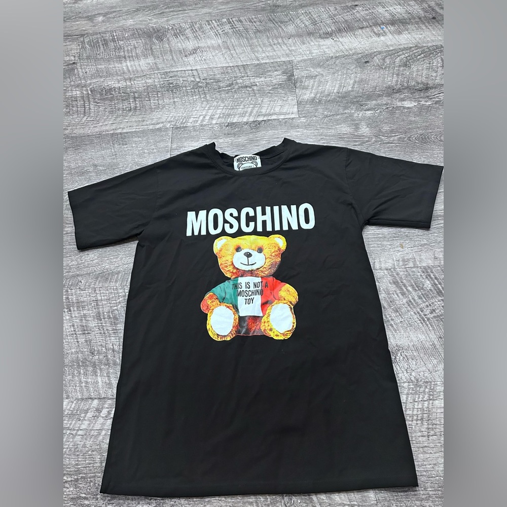 Moschino Sartorial Teddy Bear Jersey T-Shirt
